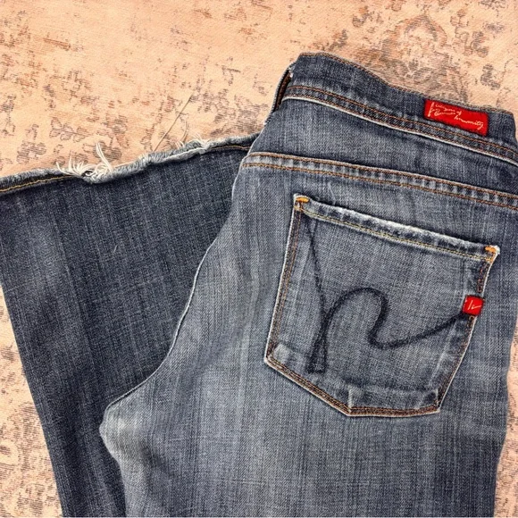 Citizens Of Humanity Vintage Medium Wash Bootcut Flare Jeans Size 30 - Picture 8 of 8